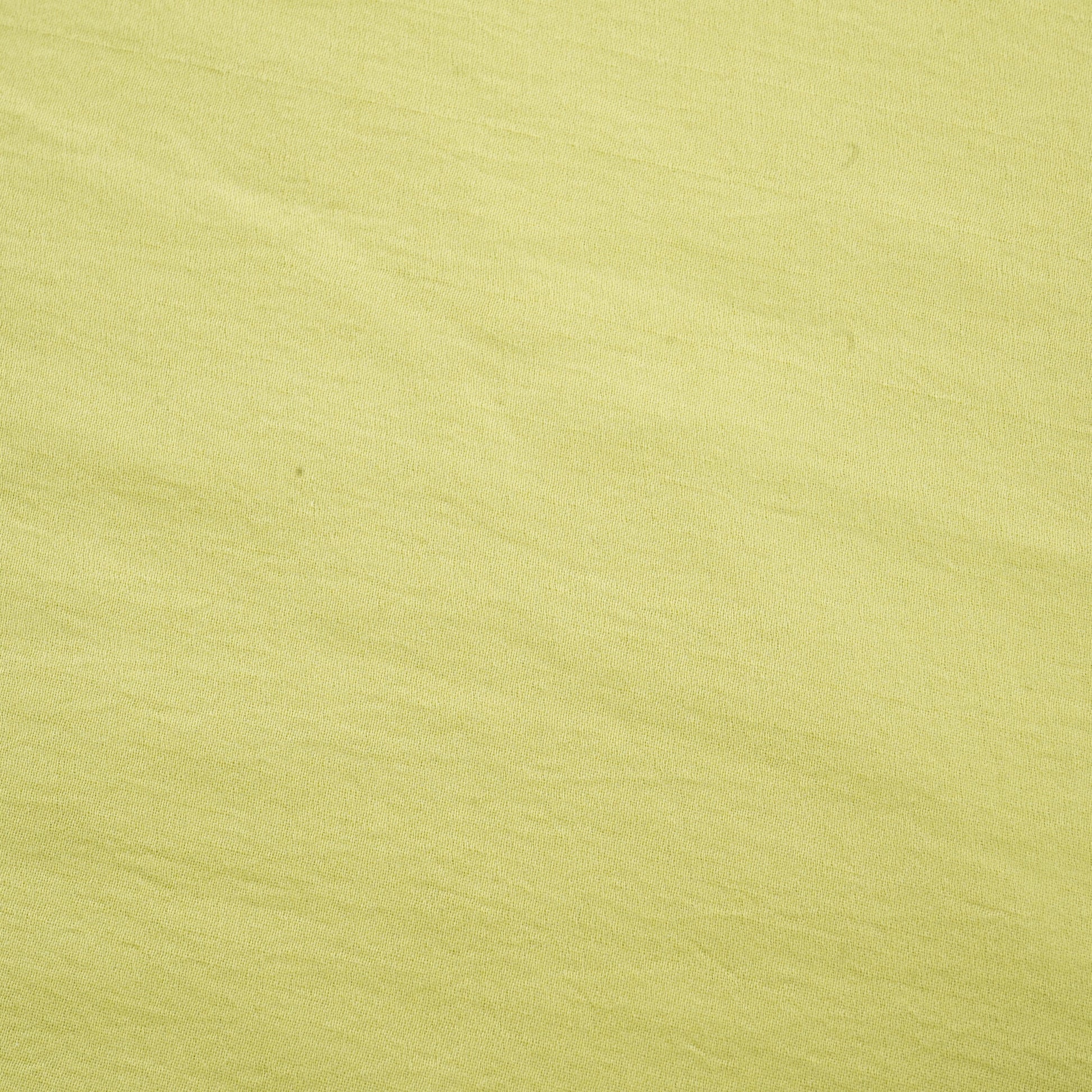 Lemon Green Solid Bemberg Silk Fabric 16033