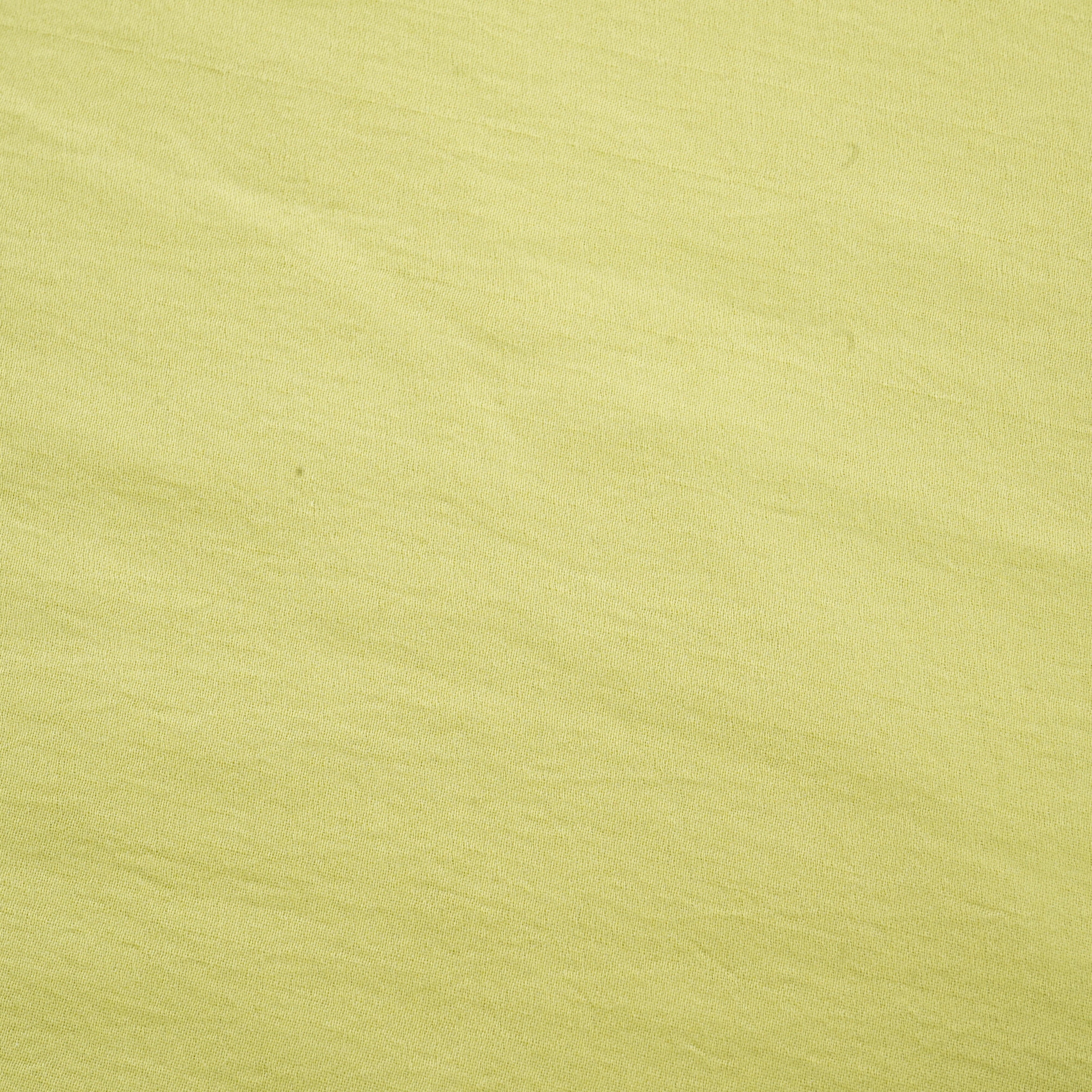 Lemon Green Solid Bemberg Silk Fabric 16033