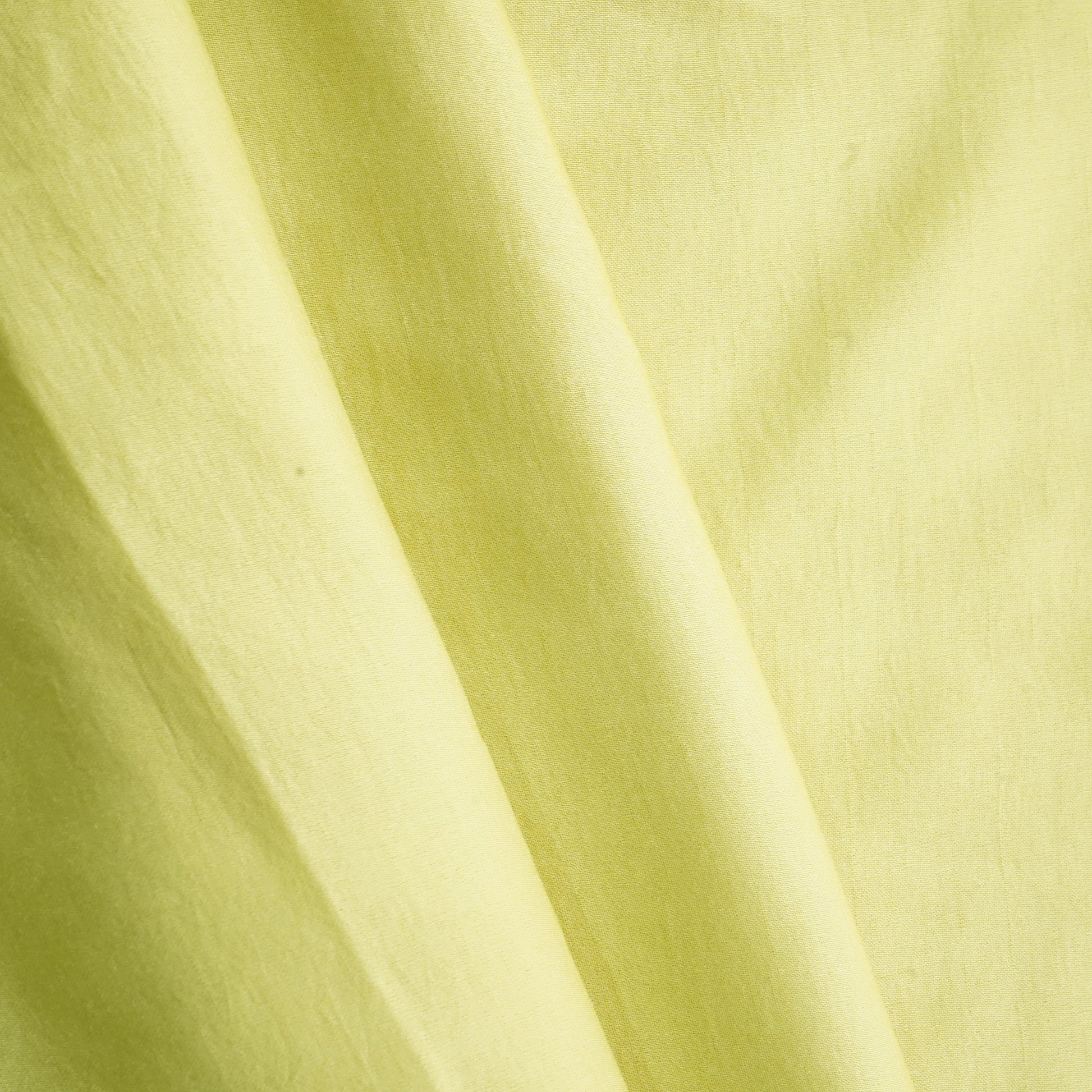 Lemon Green Solid Bemberg Silk Fabric 16033