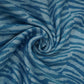 Sky Blue Batik Print Modal Satin Fabric EEG-32461