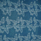 Sky Blue Batik Print Modal Satin Fabric EEG-32479