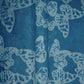 Sky Blue Batik Print Modal Satin Fabric EEG-32479