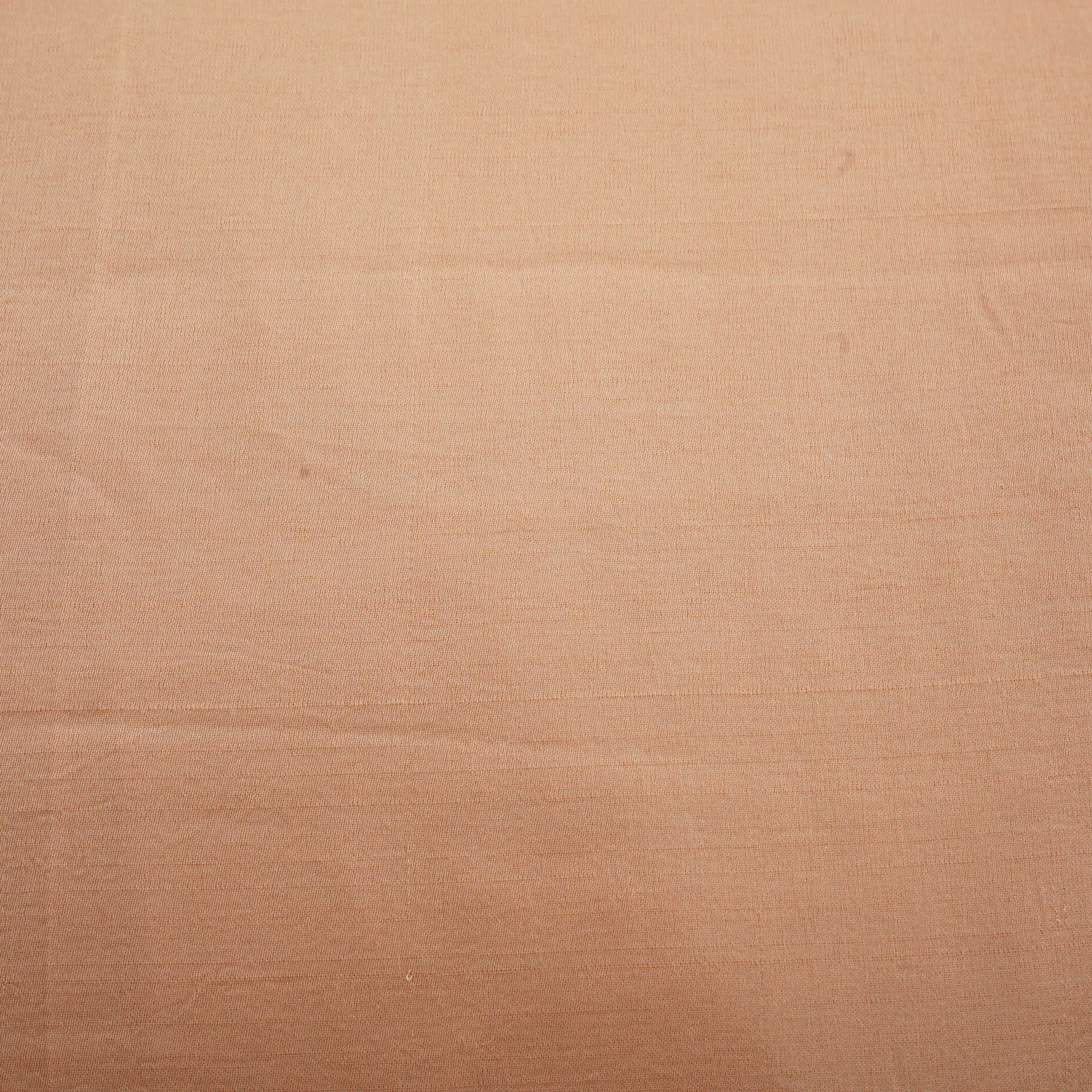 Light Orange Solid Bemberg Silk Fabric 16036