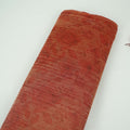 Red Floral Print Crushed Tissue Fabric SU-33960