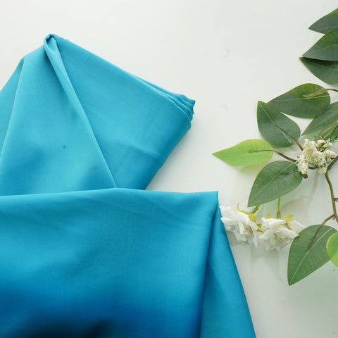 
Blue Ombre Gucci Satin Fabric 15340
