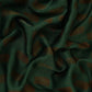 Dark Green Handblock Batik Print Modal Satin Fabric EEG-32465