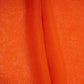 Rust Orange Solid Royal Georgette Fabric MKR-14