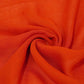 Rust Orange Solid Royal Georgette Fabric MKR-14