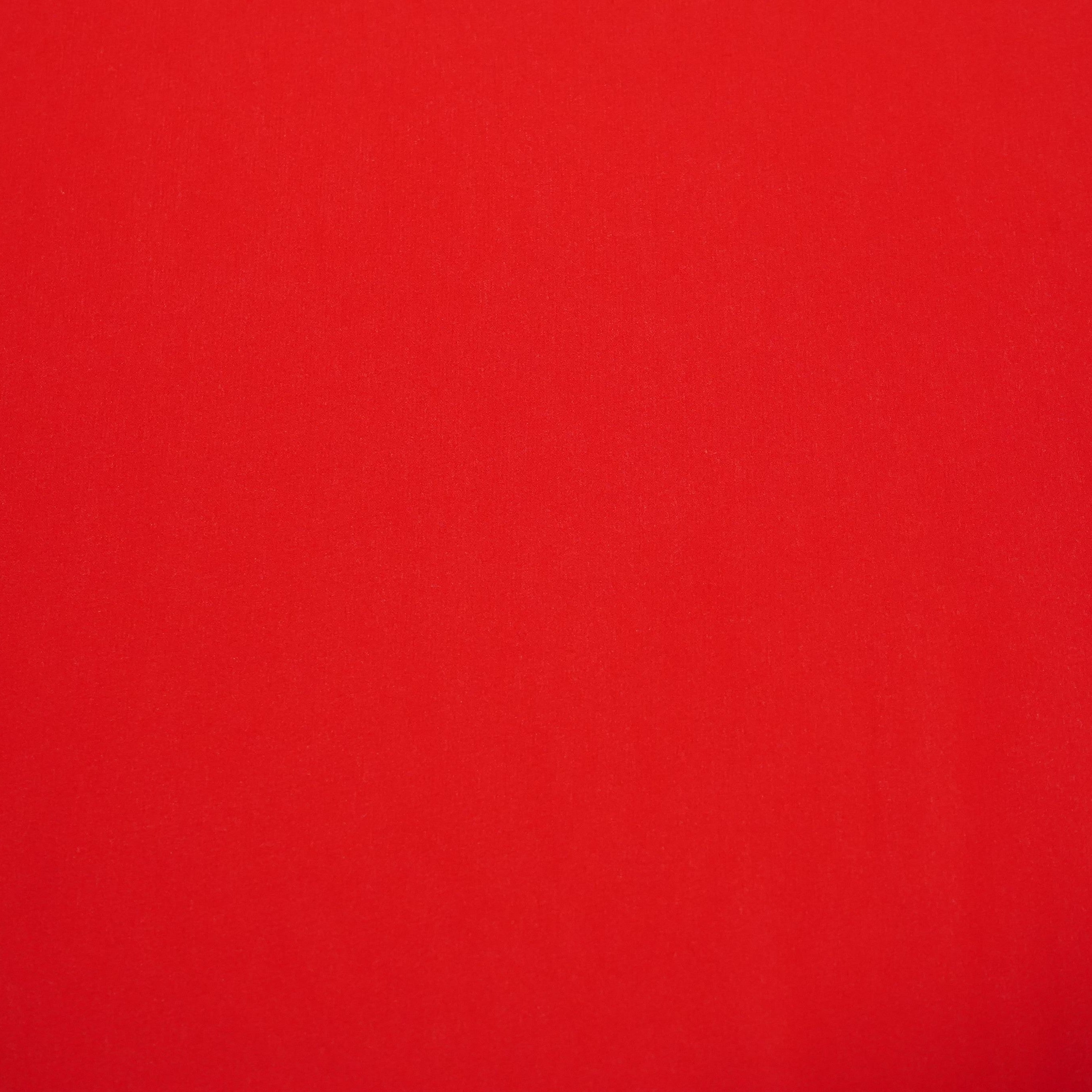 Red Solid Royal Georgette Fabric MKR-17