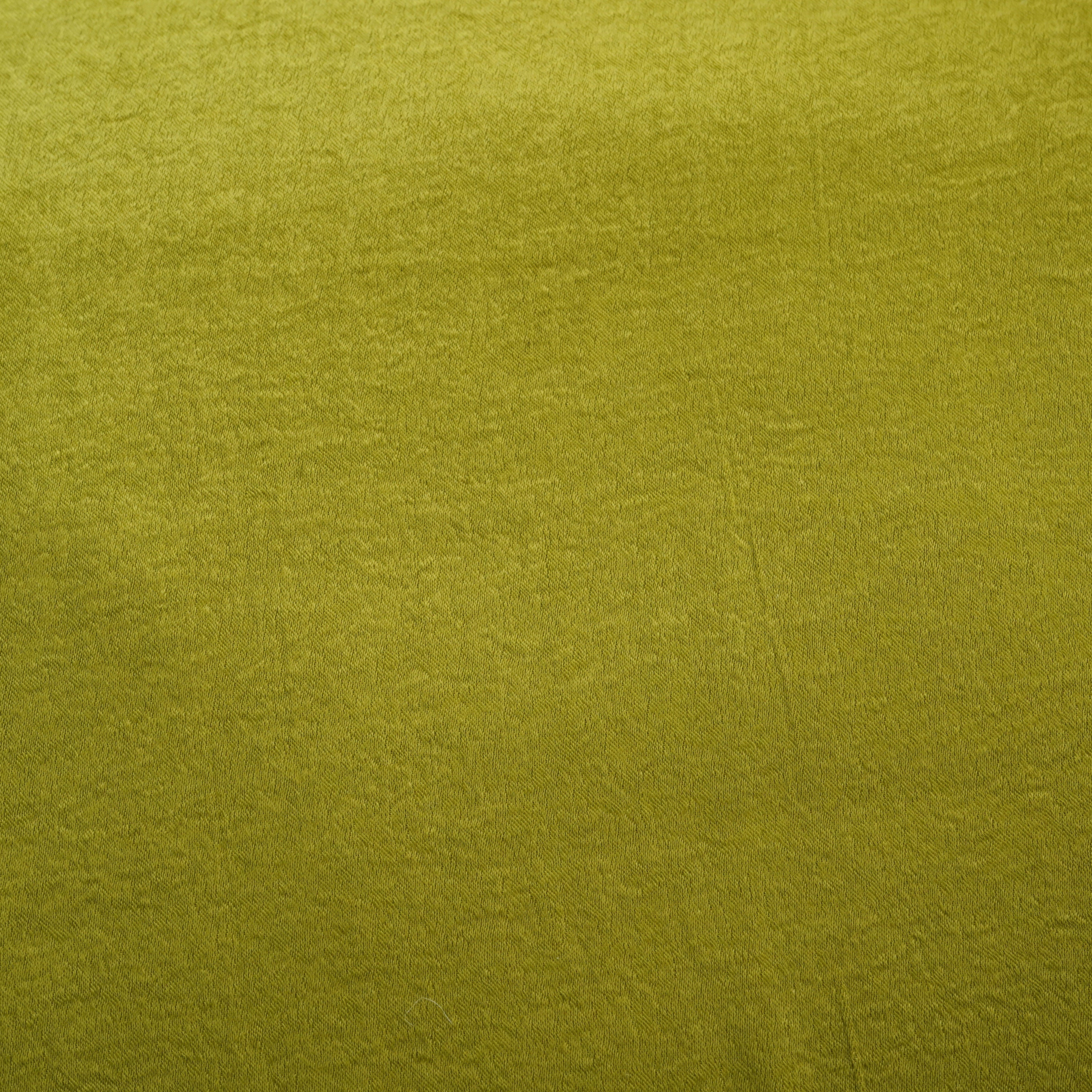 Green Solid Chanderi Velvet Fabric 18424