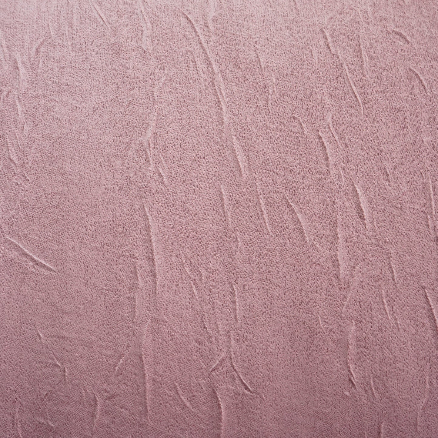 Peach Pink Solid Crushed Chanderi Velvet Fabric 13284