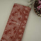 Rust Brown Abstract Batik Print Modal Satin Fabric EEG-32471