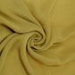 Antique Gold Solid Royal Georgette Fabric MKR-05