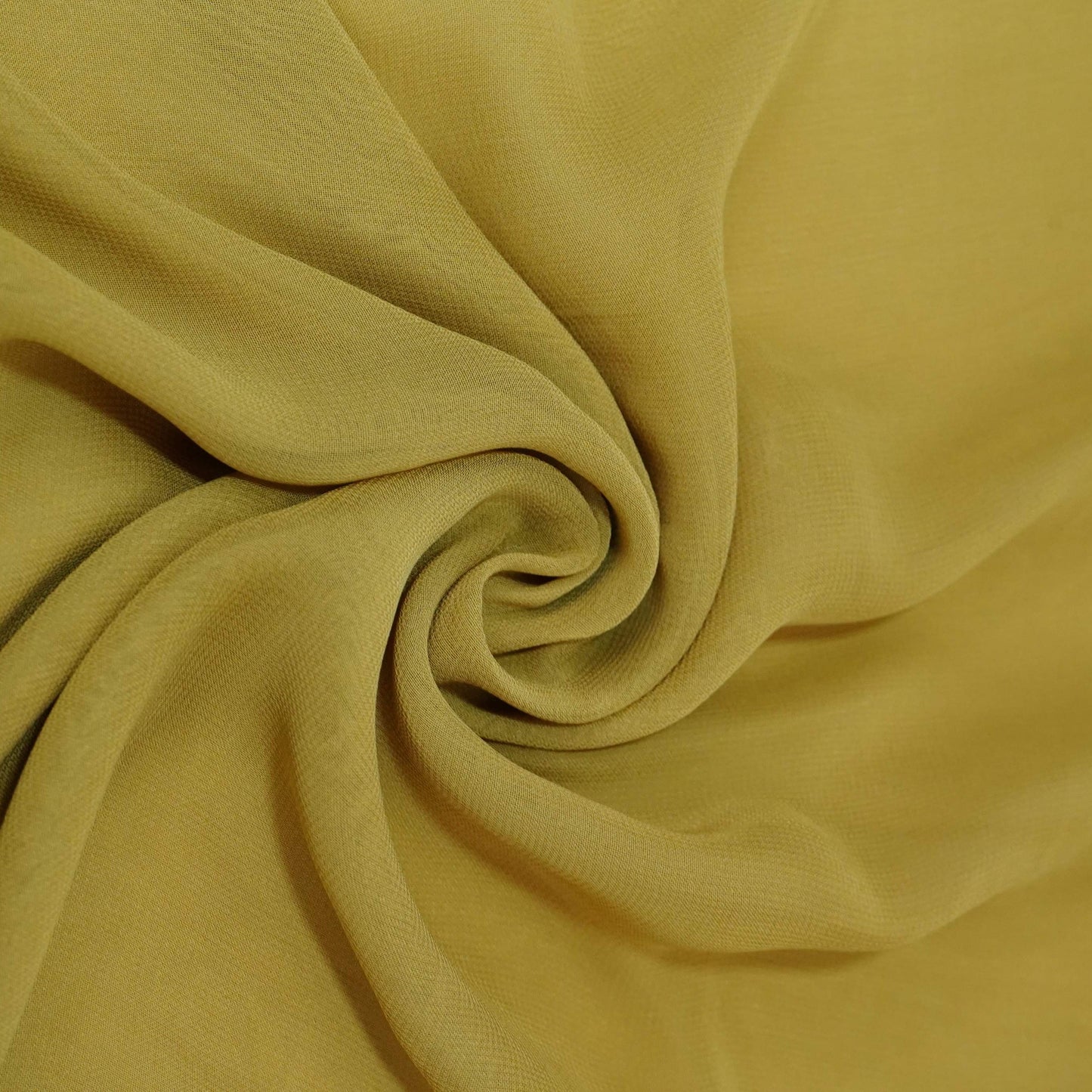 Antique Gold Solid Royal Georgette Fabric MKR-05