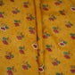 Yellow Floral hand embroidery Cutdana Mul Chanderi Fabric VF-30642