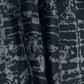 Indigo Blue Batik Print Modal Satin Fabric EEG-32485