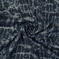 Indigo Blue Batik Print Modal Satin Fabric EEG-32485