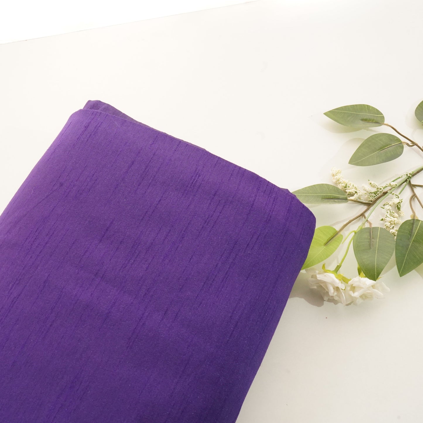 Purple Dupian Silk Fabric 15603
