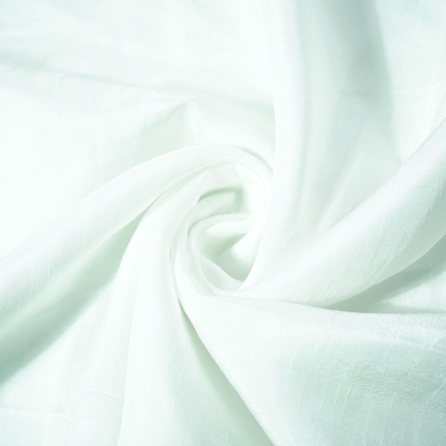 White Solid Dyeable Raw Silk Fabric