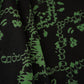 Black Shibori Print Pure 70gm Chanderi Fabric SN-30538