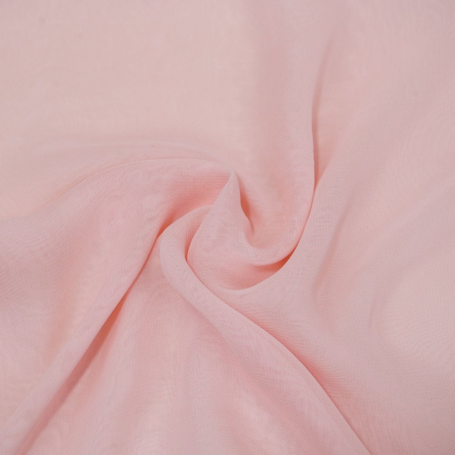 Blush Pink Solid Royal Georgette Fabric MKR-19