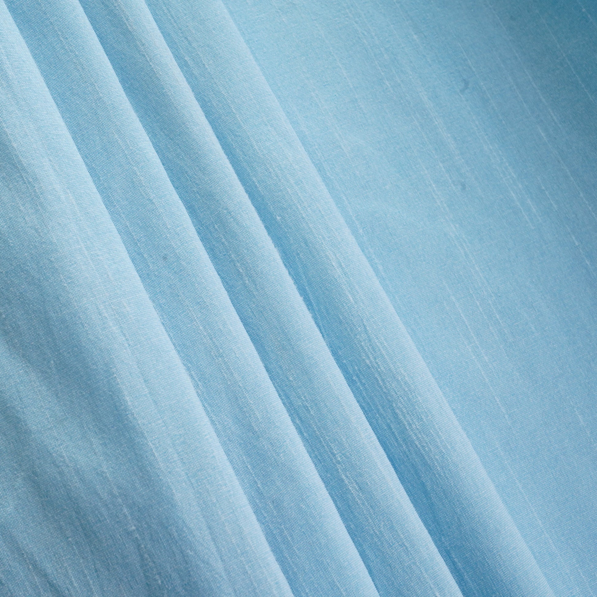 Sky Blue Dupian Silk Fabric 15598