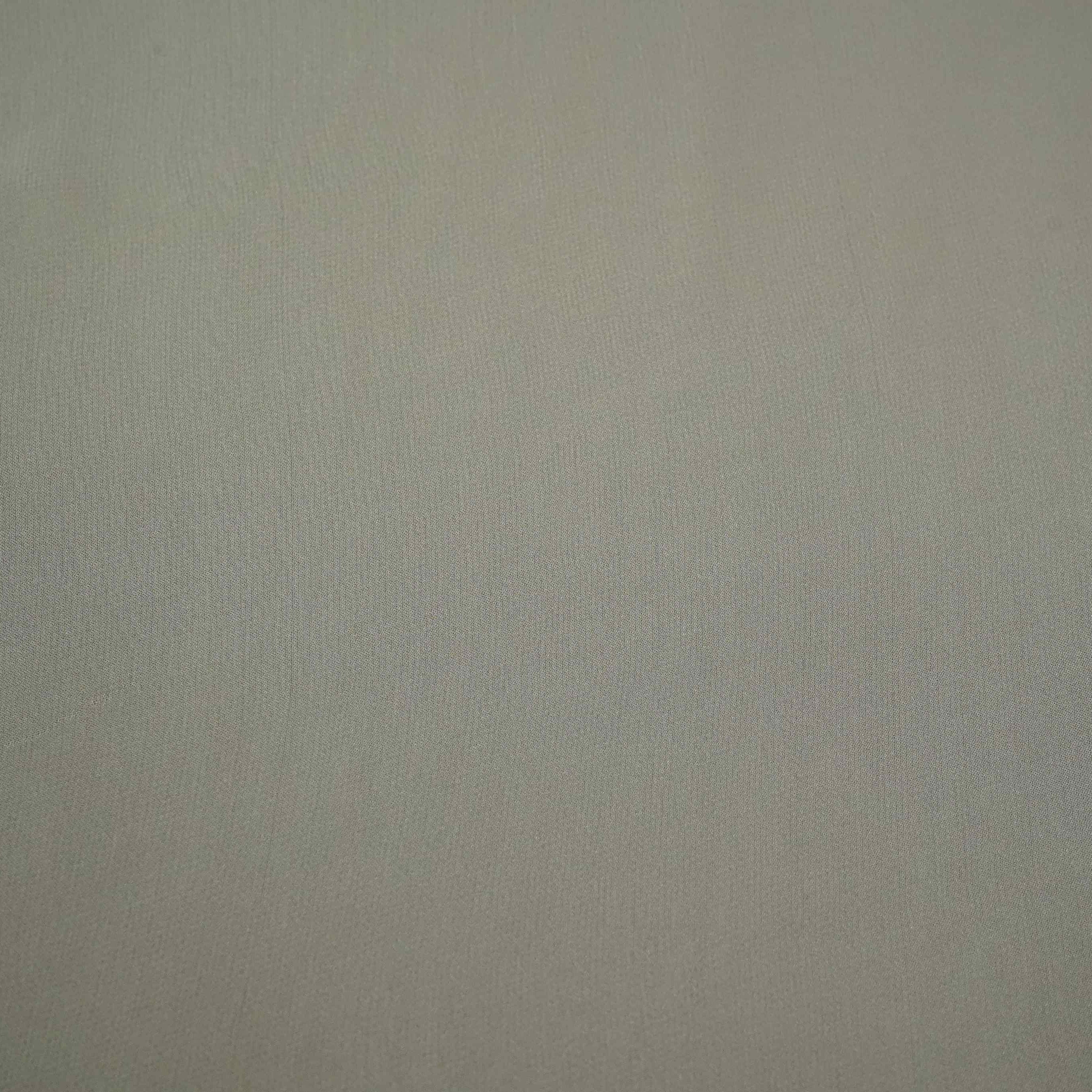 Dark Grey Solid Royal Georgette Fabric MKR-09