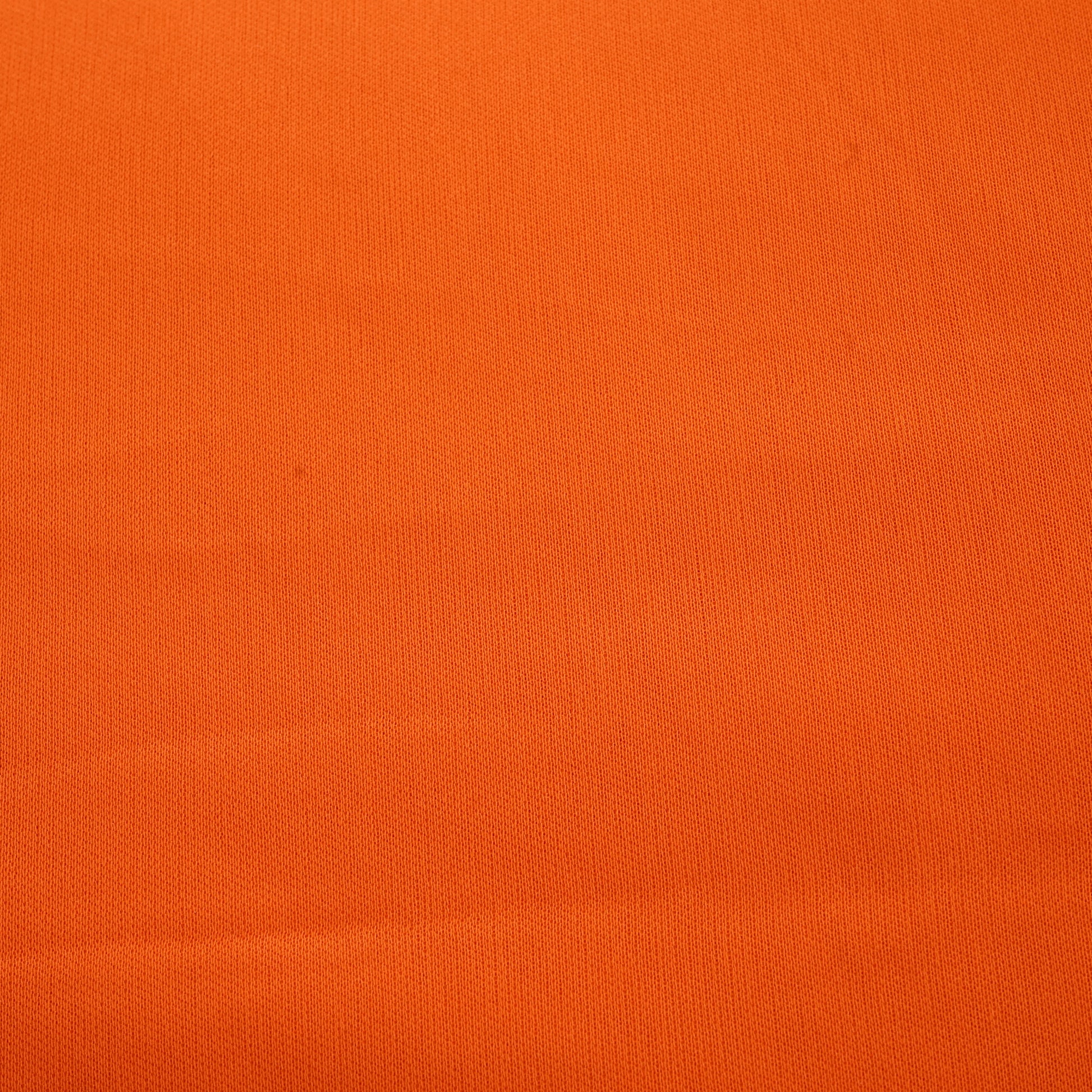 Orange Solid Lycra Dyed Fabric 12996