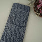 Indigo Abstract Batik Print Modal Satin Fabric EEG-32491