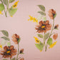 Baby Pink Floral Print Cotton Fabric MT-29385