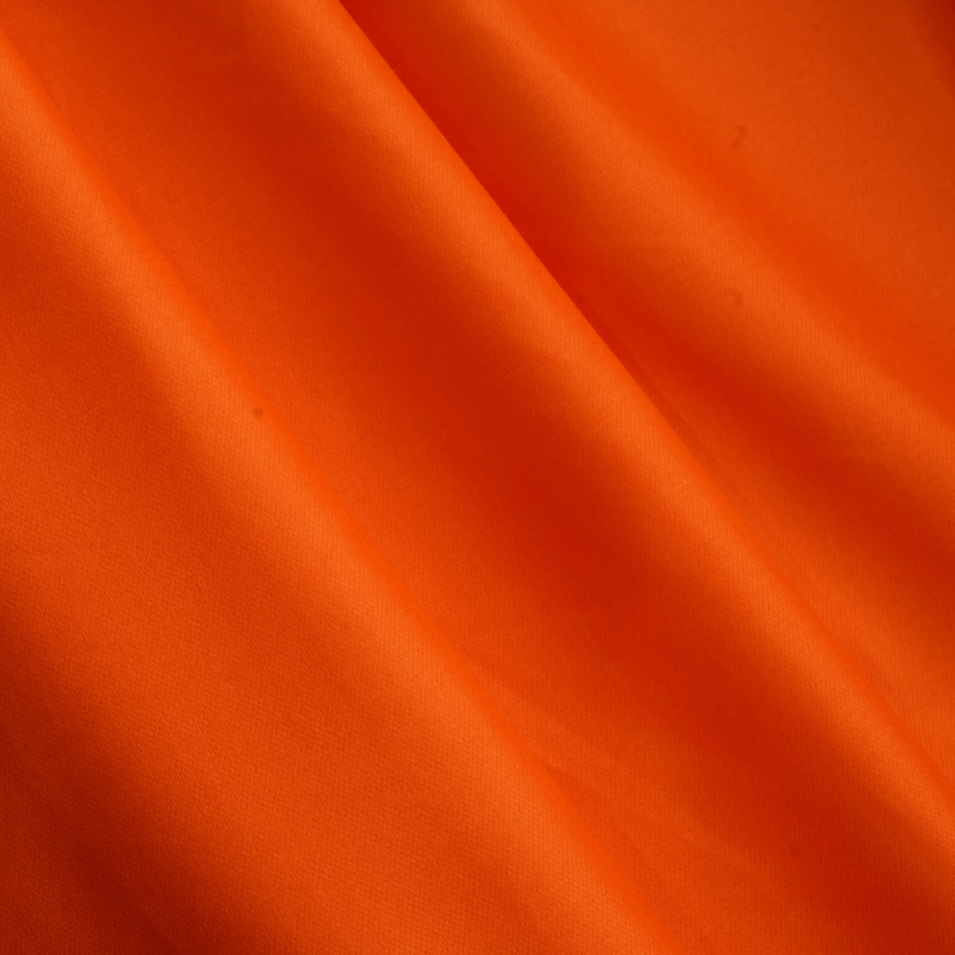 Orange Solid Lycra Dyed Fabric 12996