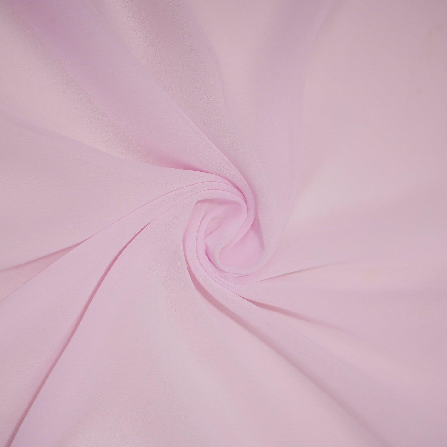 Baby Pink Solid Royal Georgette Fabric MKR-02