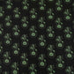 Black Floral Print Pure 70gm Chanderi Fabric SN-30539