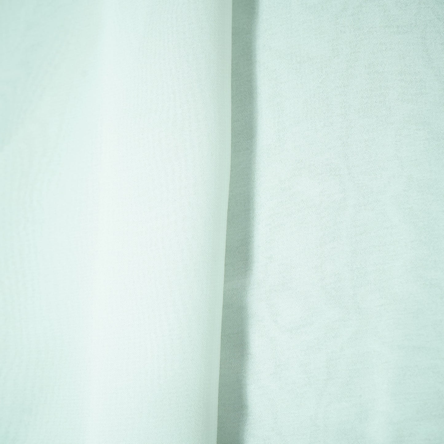 Premium White Solid Georgette Fabric