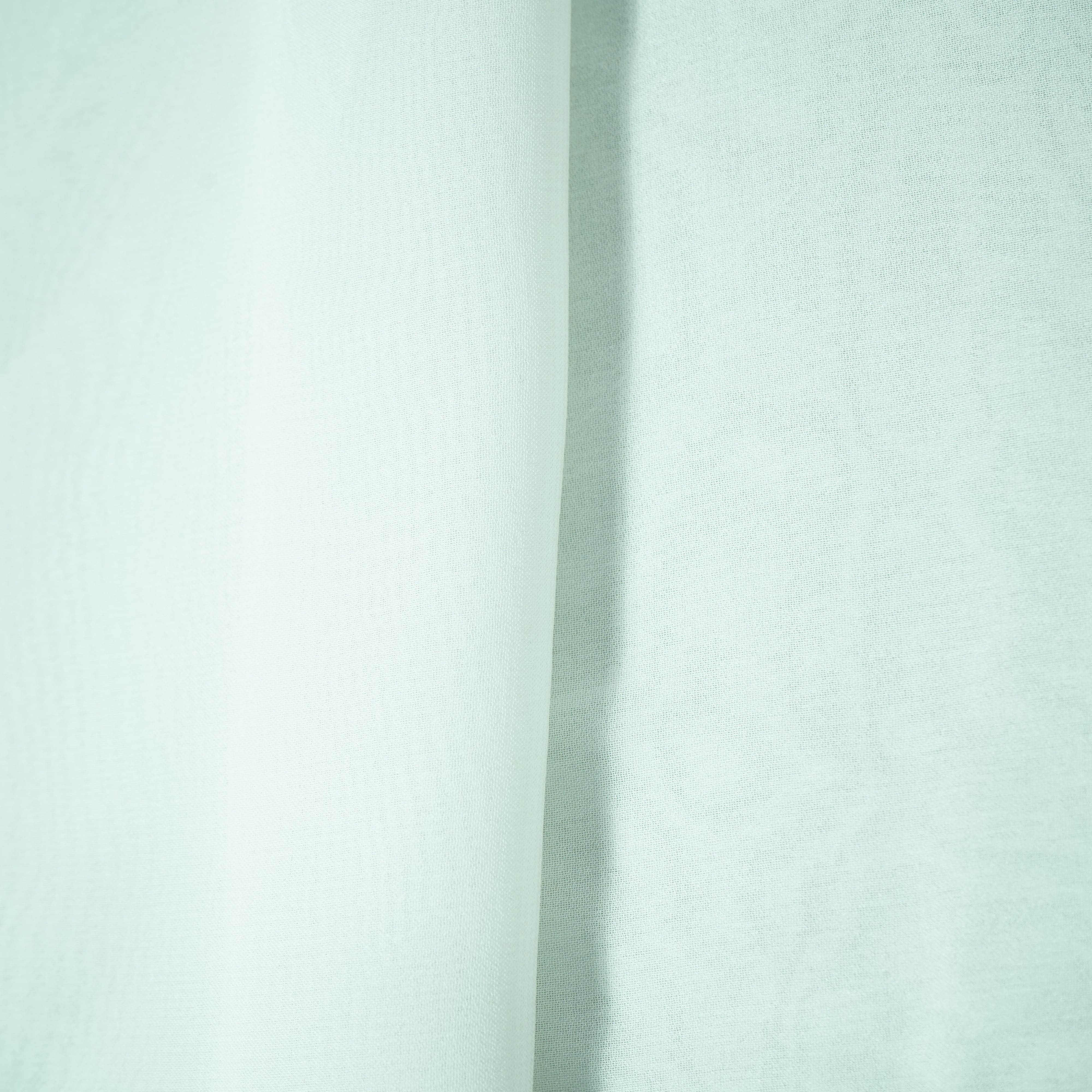Premium White Solid Georgette Fabric