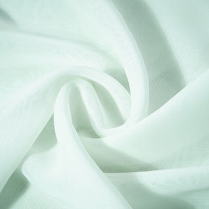 Premium White Solid Georgette Fabric