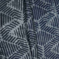 Indigo Blue Abstract Batik Print Modal Satin Fabric EEG-32484