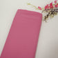 Pink Solid Royal Georgette Fabric MKR-08