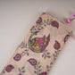 Beige Pen Kalamkari With Hand Embroidery Mul Chanderi Fabric VF-30665