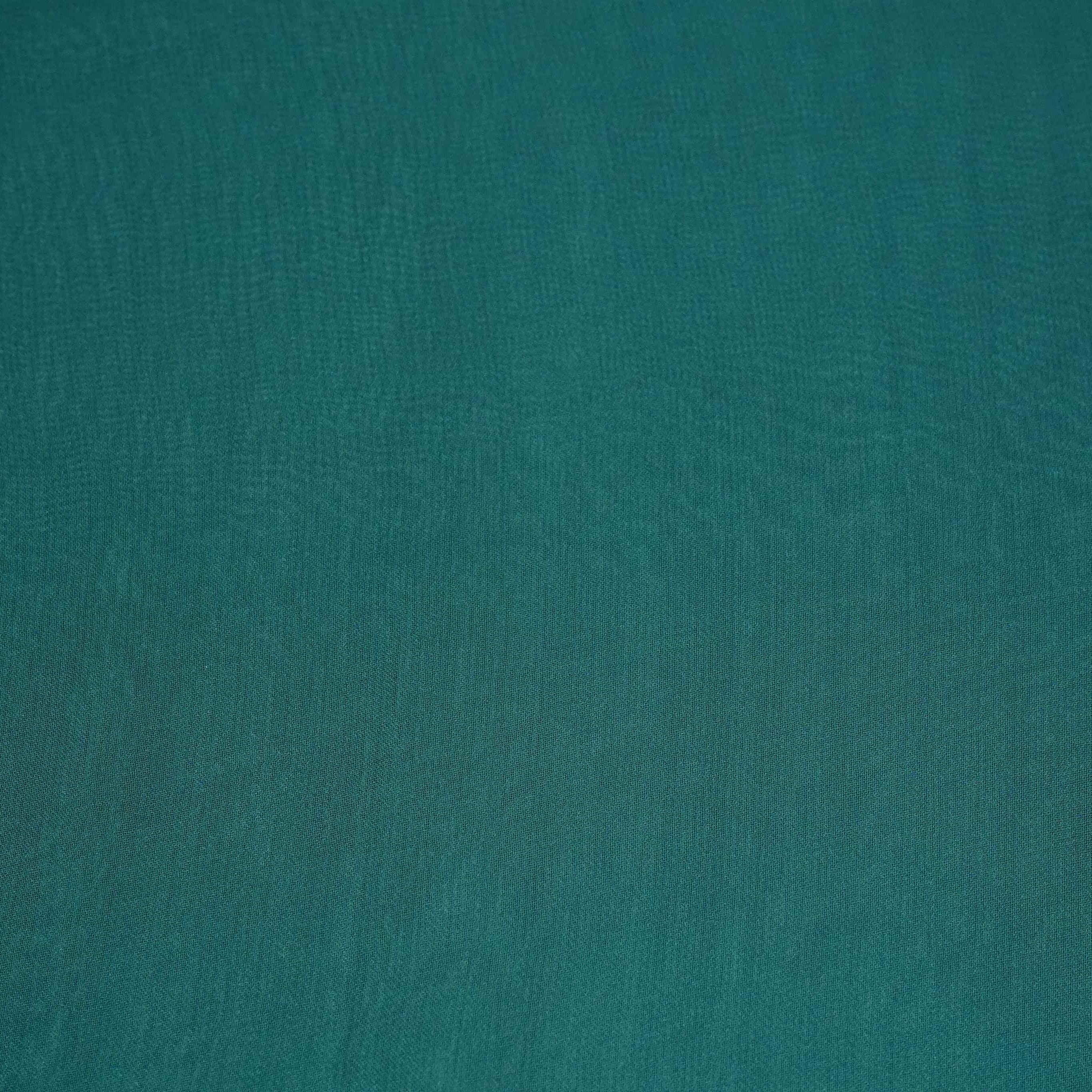 Dusty Green Solid Royal Georgette Fabric MKR-16