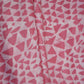 Pink Abstract Batik Print Modal Satin Fabric EEG-32483
