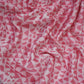 Pink Abstract Batik Print Modal Satin Fabric EEG-32483