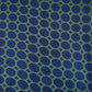 Blue Polka Dot Print Pure 70gm Chanderi Fabric SN-30547