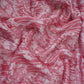 Pink Abstract Batik Print Modal Satin Fabric EEG-32467