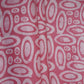 Pink Circle Batik Print Modal Satin Fabric EEG-32468
