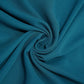 Teal Blue Solid Royal Georgette Fabric MKR-03