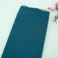 Teal Blue Solid Royal Georgette Fabric MKR-03