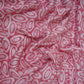 Pink Circle Batik Print Modal Satin Fabric EEG-32468