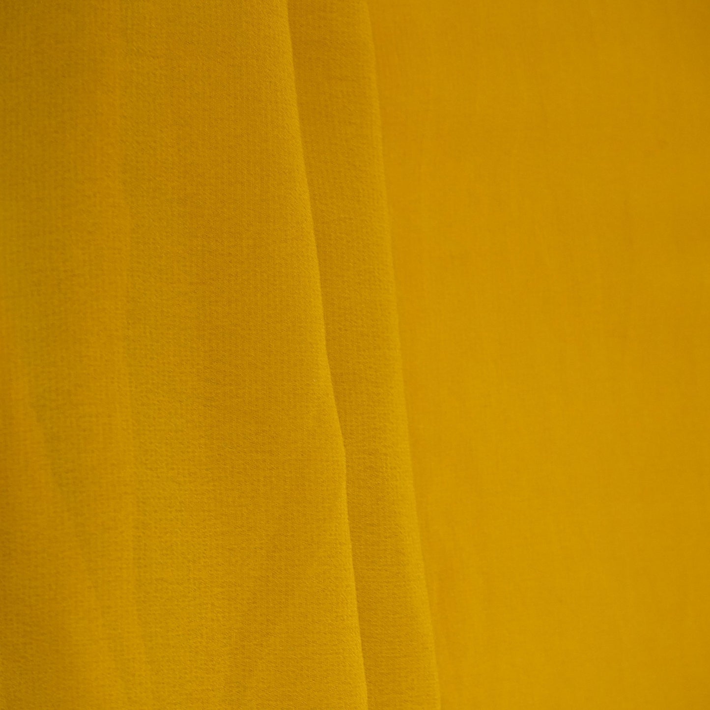 Mustard Yellow Solid Royal Georgette Fabric MKR-12
