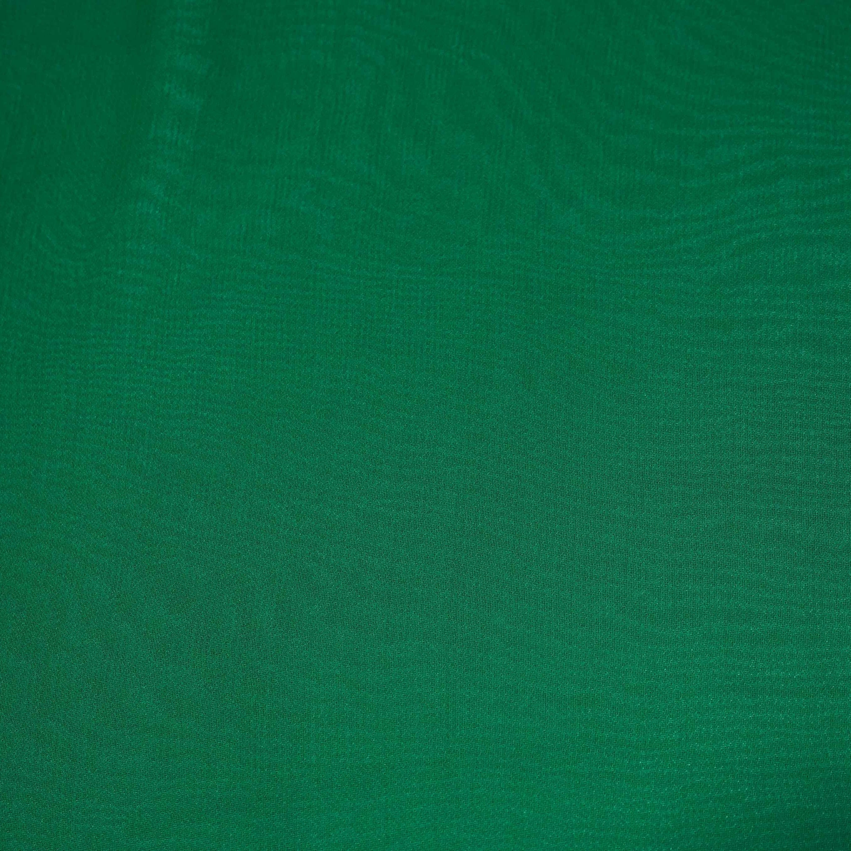 Green Solid Royal Georgette Fabric MKR-13